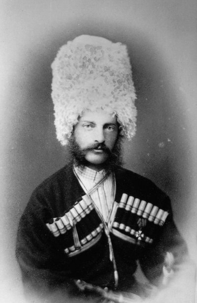 俄罗斯大公Michael Nikolaevich，c1863-c1865 作者 不明