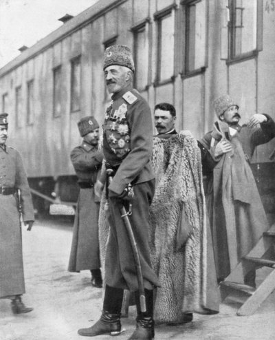 1917年3月16日至17日，俄国第一次世界大战将军尼古拉·尼古拉耶维奇大公 作者 不明