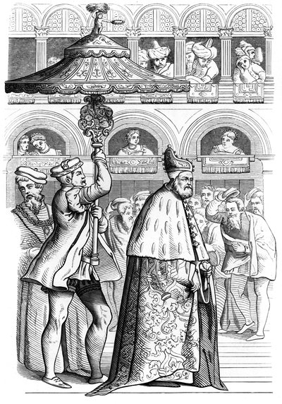 总督大游行，意大利威尼斯，16世纪，1849年 作者 不明