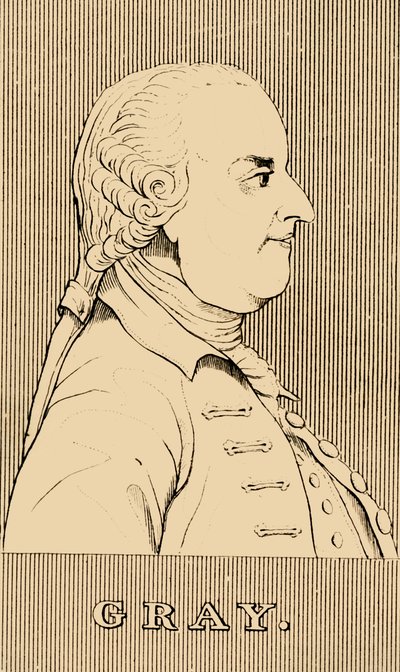 格雷，1716-1771，1830。 作者 不明