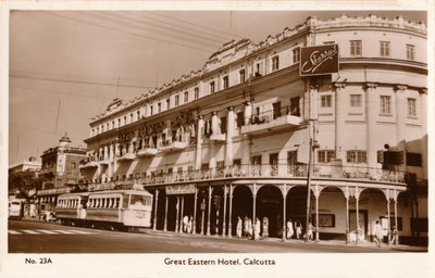 大东方酒店，加尔各答，约1920 作者 不明
