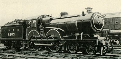 1930年，大东方类型4-4-0在皇家火车专用步兵中使用。 作者 不明