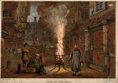 1665年的伦敦大瘟疫 作者 不明