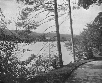 美国纽约州乔治湖，绿岛，摄于1900年。 作者 不明