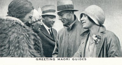 问候毛利人指南，1927年1937年 作者 不明