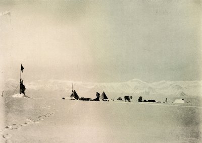 格里西仓库（Grisi Depot），北纬82°45南，c1908，1909年。 作者 不明