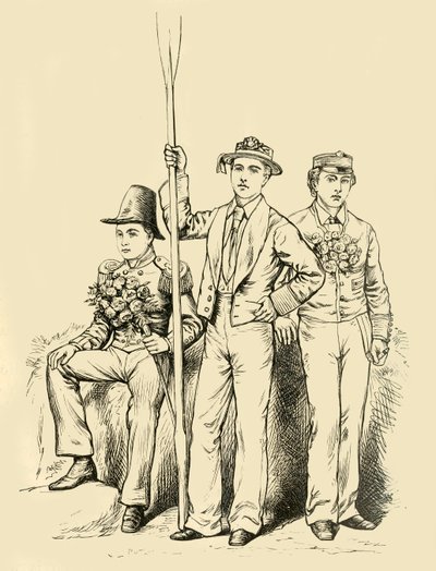 1911年6月4日小组。 作者 不明