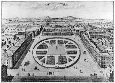 格罗夫纳广场，伦敦，18世纪，1907年 作者 不明