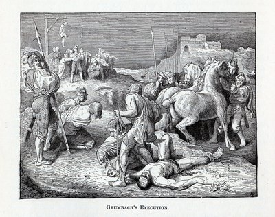 格林巴赫死刑，1882年 作者 不明