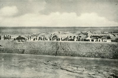 守卫苏伊士运河两岸，1919年。 作者 不明