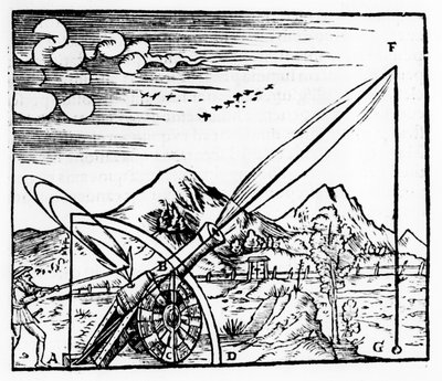 炮手开火，1561年 作者 不明