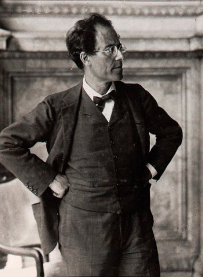 古斯塔夫·马勒（Gustav Mahler），奥地利作曲家兼指挥，1900年代 作者 不明