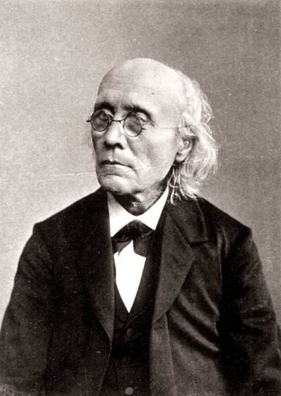 Gustav Theodor Fechner，德国实验心理学家，c1883-c1884 作者 不明
