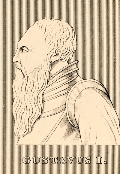 古斯塔夫一世，1496-1560年，1830年。 作者 不明