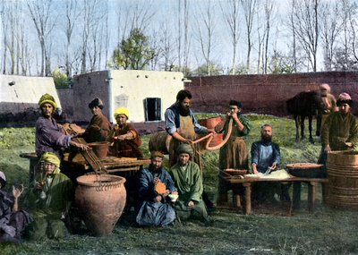 肠道装点工程，乌兹别克斯坦布哈拉，约1890年 作者 不明