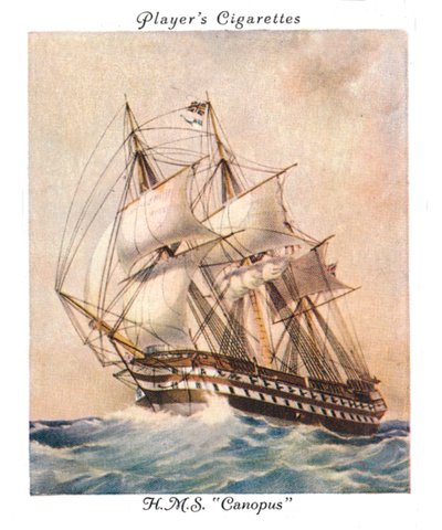 HMS Canopus，1936年。 作者 不明