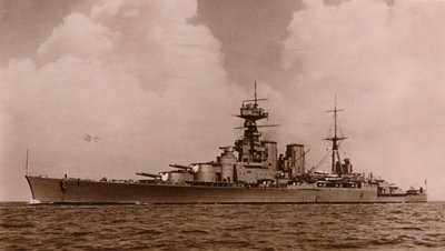 HMS胡德（1935年） 作者 不明