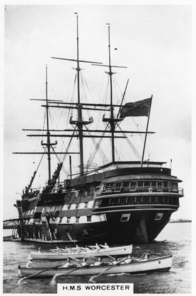 HMS伍斯特，1937年 作者 不明