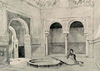 19世纪的Abencerrages大厅，1907年。 作者 不明