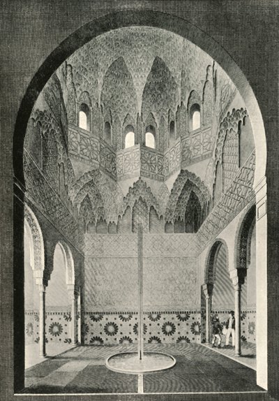 19世纪的Abencerrages大厅，1907年。 作者 不明