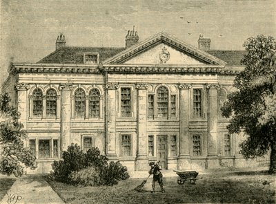 木匠公司礼堂，c1872。 作者 不明