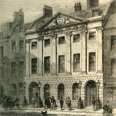 斯金纳公司大厅，c1872。 作者 不明