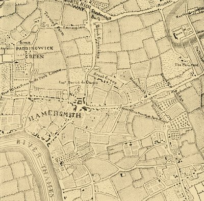 哈默史密斯（Hammersmith），1746年，c1878年。 作者 不明
