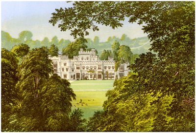 汉弗福德郡汉普顿法院，阿克赖特家族的住所，c1880 作者 不明