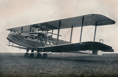 Handley-Page W.10在帝国航空上运营的载客飞机，1929年 作者 不明