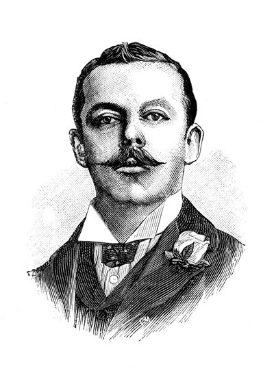 哈里·约翰·劳森（Harry John Lawson），英国安全自行车发明者，十九世纪 作者 不明