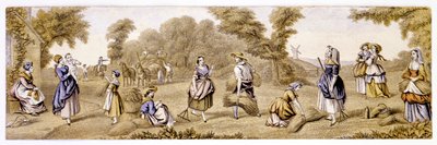 收获季节》，约1855年 作者 不明
