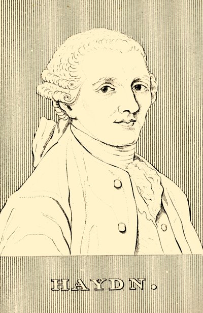 海顿（Haydn），1732 -1809，1830。 作者 不明
