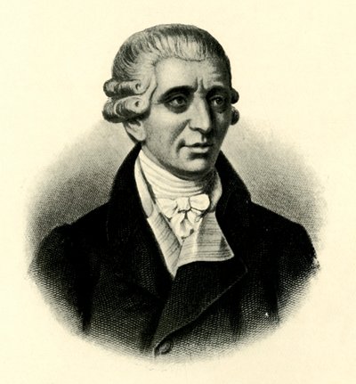 海顿（Haydn），18世纪末，1907年。 作者 不明