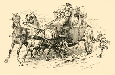 1907年，他打电话给马车夫停下来。 作者 不明