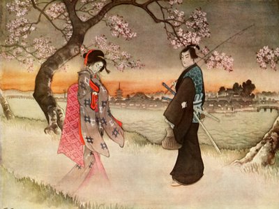 1919年，他忽然惊呆了，看到摇摇欲坠的阴影中出现了少女般的身影。 作者 不明