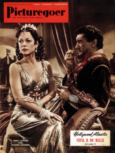 海蒂·拉玛（Hedy Lamarr）1914-2000和乔治·桑德斯（George Sanders）1906-1972，演员，1950年 作者 不明