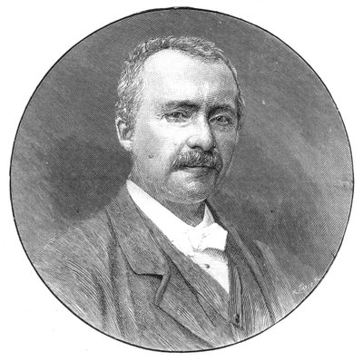 Heinrich Schliemann，德国考古学家，1891年 作者 不明