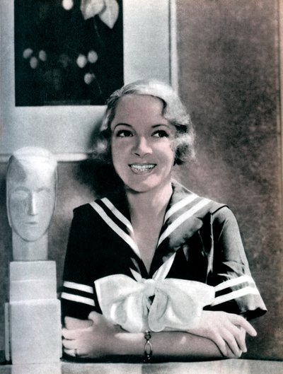 海伦·海斯（Helen Hayes），美国女演员，1934-1935年 作者 不明