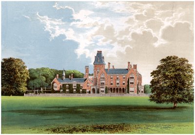 肯特郡Staplehurst附近的Hemsted公园，克兰布鲁克子爵的故乡，建于1880年 作者 不明
