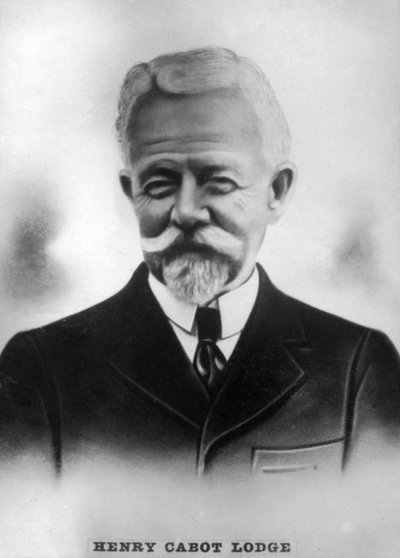 亨利·卡伯特·斯利姆·洛奇（Henry Cabot Slim Lodge），1850-1924年，美国共和党参议员和历史学家，c1910年 作者 不明