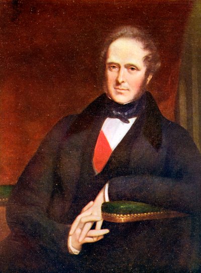 亨利·约翰·坦普尔（Henry John Temple），英国政治家帕默斯顿三世，1846年1905年 作者 不明