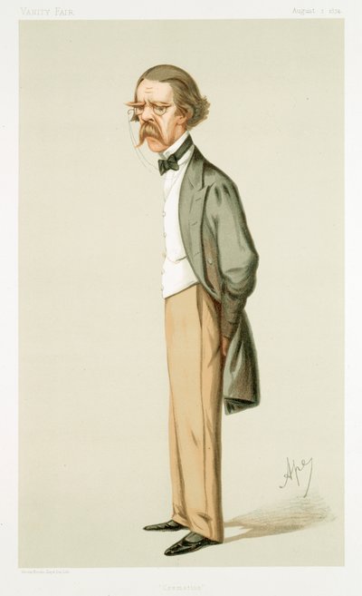 亨利·汤普森1820-1904年，英国外科医生，1874年 作者 不明