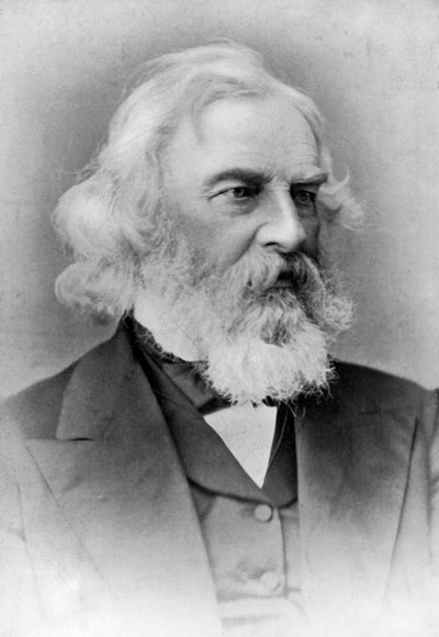亨利·沃兹沃思·朗费罗（Henry Wadsworth Longfellow），美国诗人和老师，十九世纪末 作者 不明