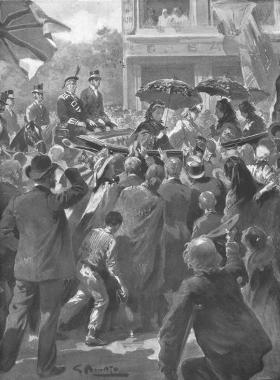 Ma下于1873年1月1901年访问伦敦东区。 作者 不明