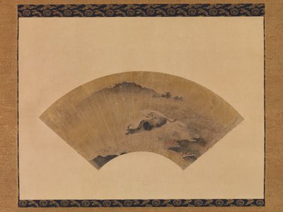 牧童与牛，15世纪末。 作者 不明