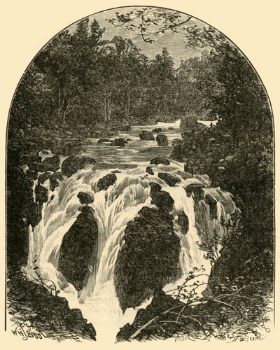 埃尔米塔日（Hermitage Fall），1898年。 作者 不明