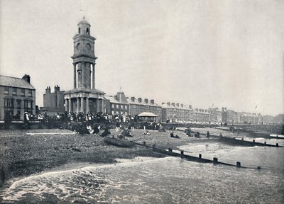 赫恩湾-正面，展示钟楼，1895年 作者 不明
