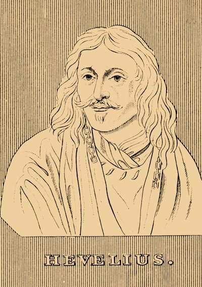 Hevelius，1611-1687年，1830年。 作者 不明