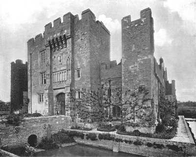 肯特（Hent）城堡（Hever Castle），1894年。 作者 不明