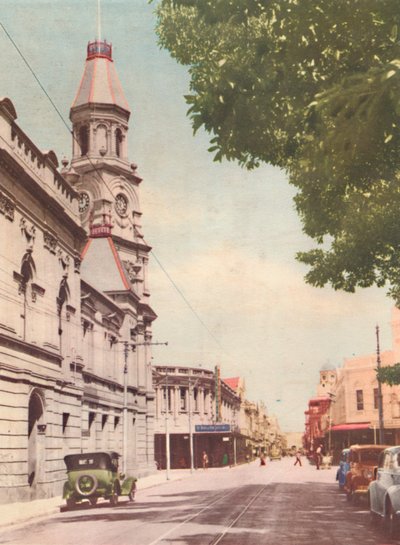 弗里曼特尔大街（Fremantle），建于1947年。 作者 不明